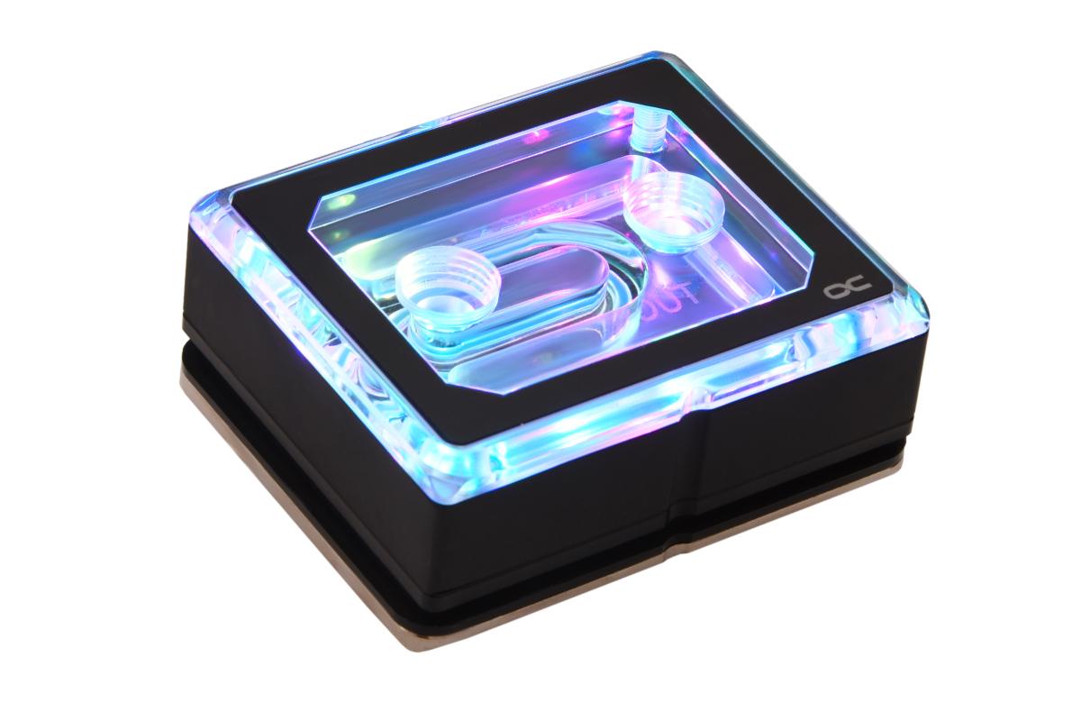 Воден блок за процесор Alphacool Eisblock XPX Aurora PRO, Acryl Black, Digital RGB 1