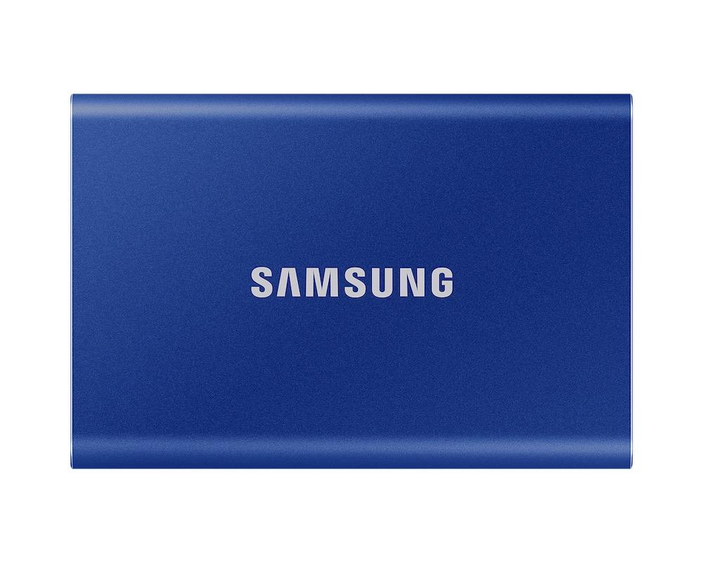 Външен SSD Samsung T7 Indigo Blue, 1000GB 1