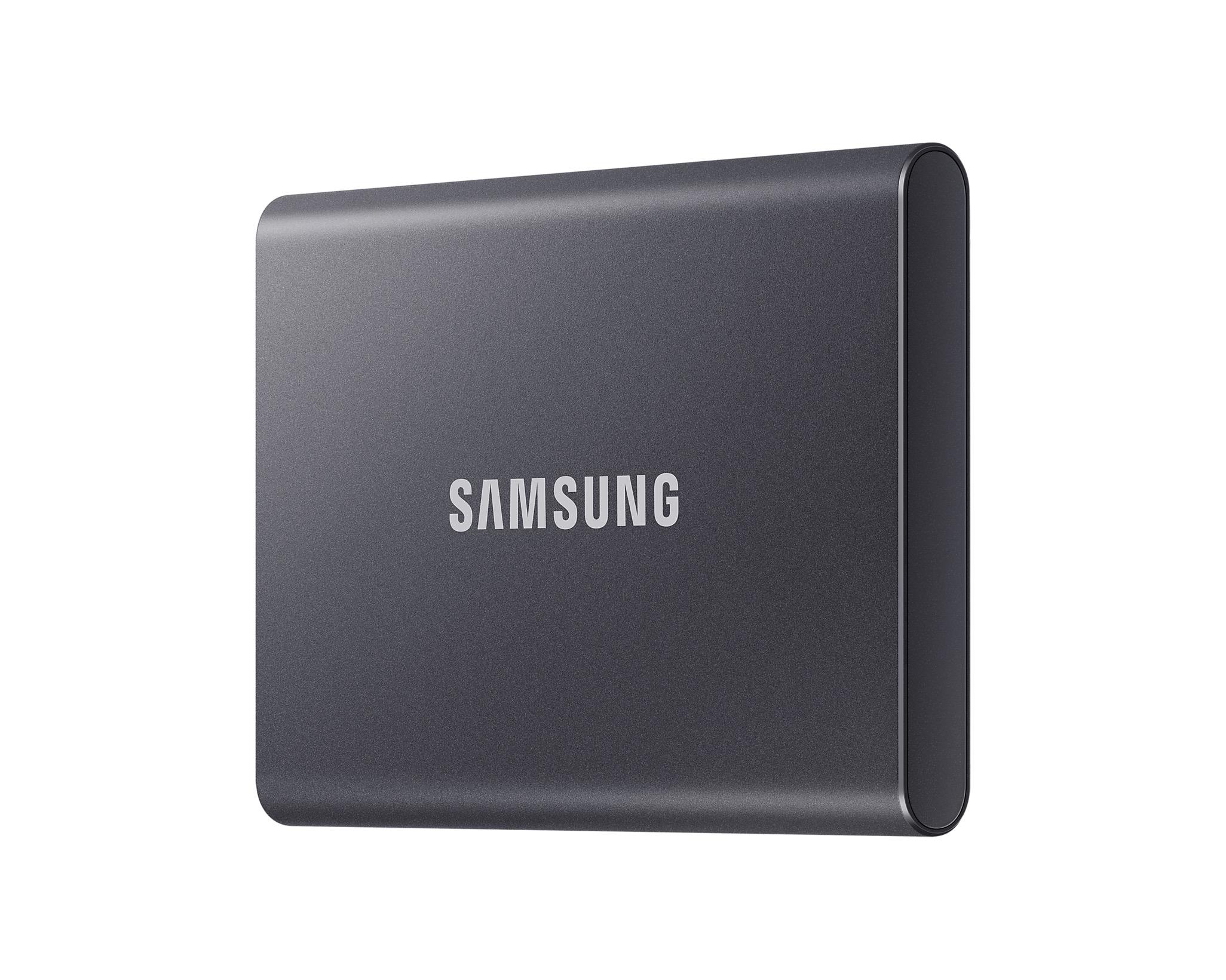 Външен SSD Samsung T7 Titan Grey 1000GB 1