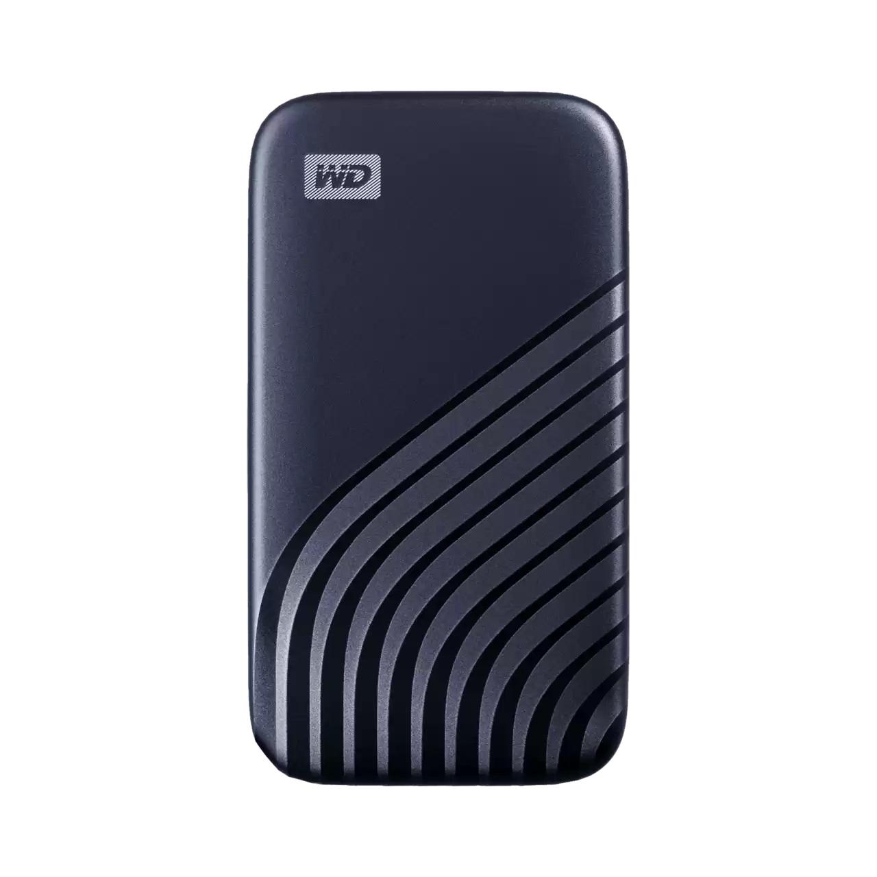 Външен SSD диск Western Digital My Passport, 500GB, USB-C, Син 1