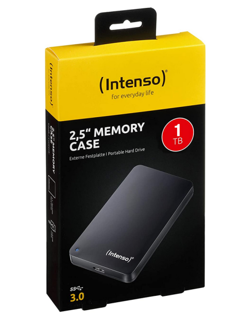 Външен хард диск Intenso, 2.5", 1TB 2