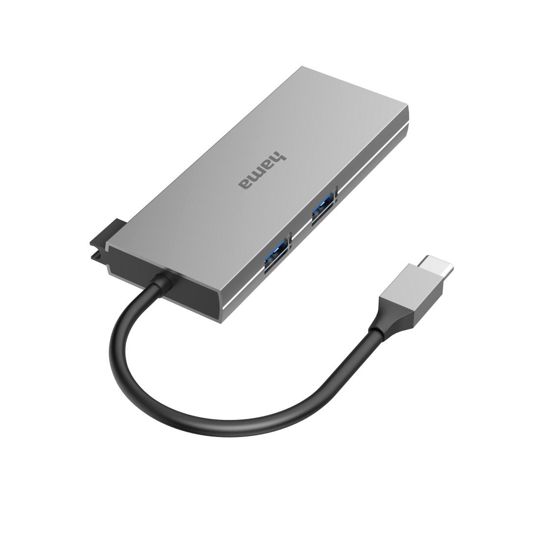 6-портов хъб USB-C, HAMA-200110 1