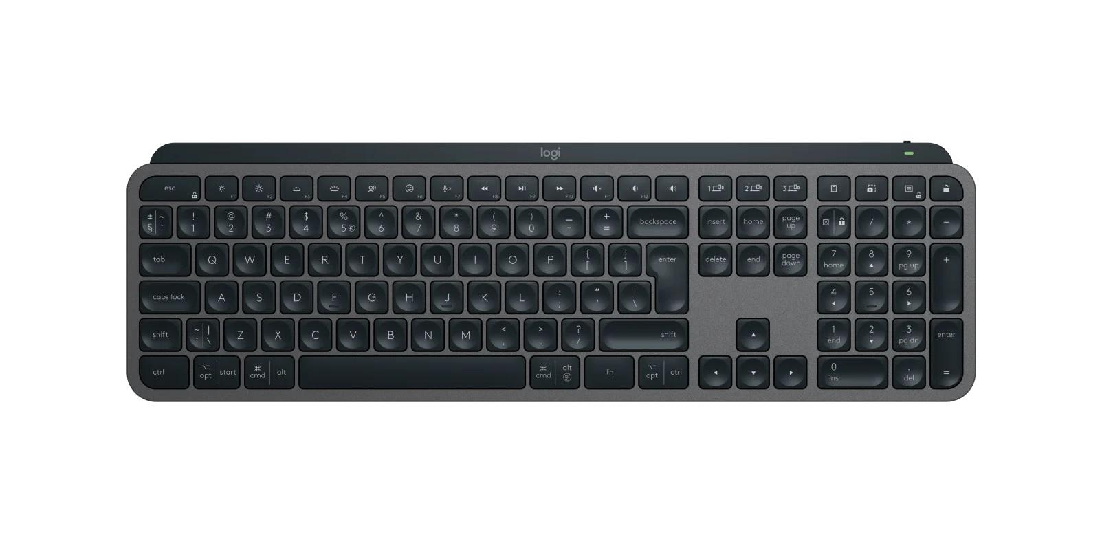 Kлавиатура Logitech MX Keys S, Bluetooth, Illuminated, Черна 1