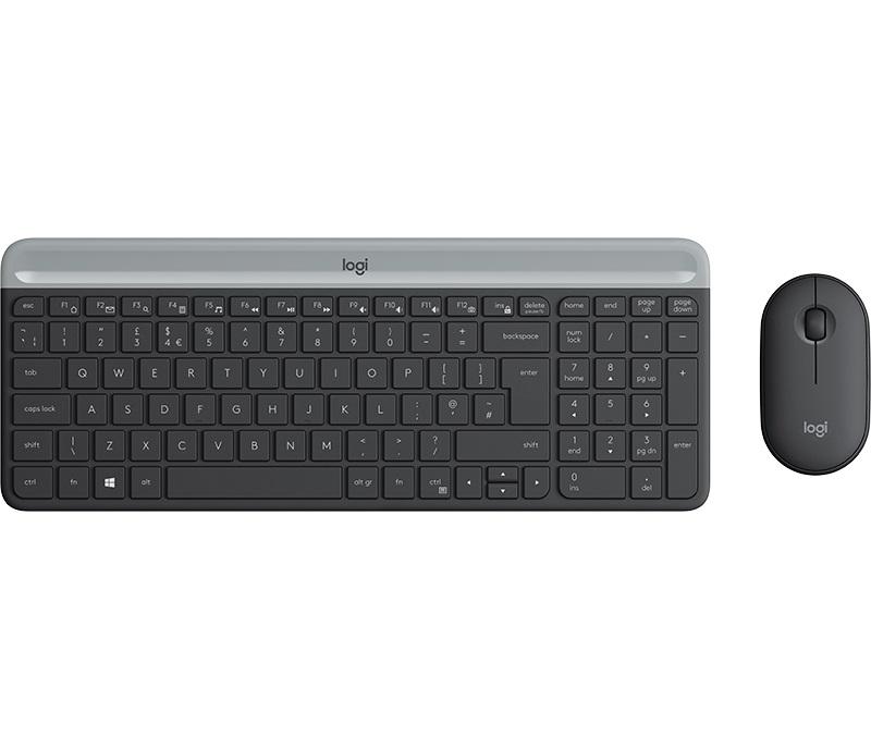 Kомплект безжични клавиатура с мишка Logitech MK470 1