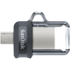 USB памет SanDisk Ultra Dual Drive m3.0, 128GB, OTG, Черен 2