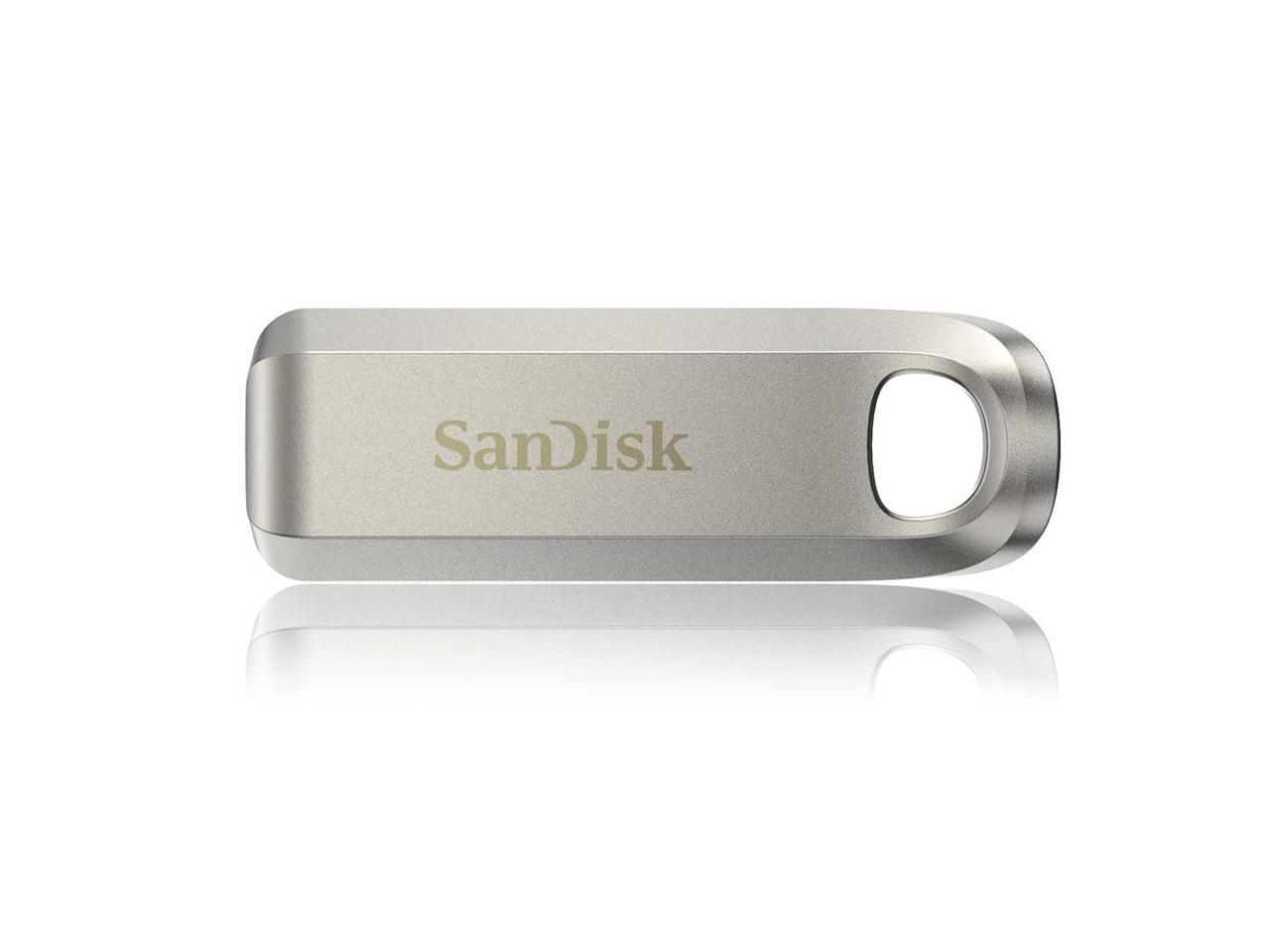 USB памет SanDisk Ultra Luxe, 128GB, USB 3.2 Gen 1, USB-C, Сребрист 1