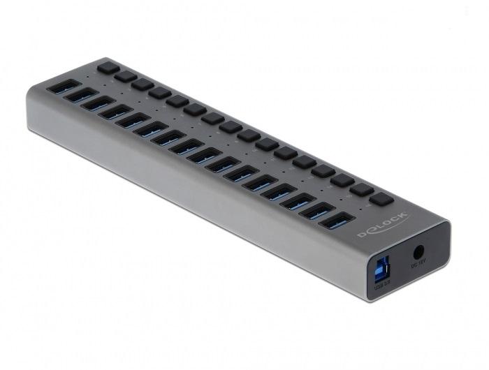 USB хъб Delock, 16 Ports, DELOCK-63739 1