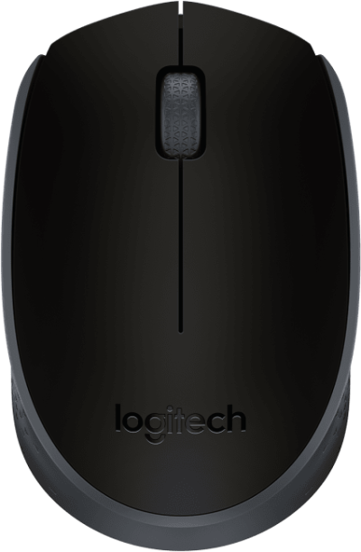 Безжична оптична мишка LOGITECH M171, Черна, USB 1