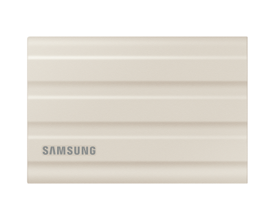 Външен SSD Samsung T7 Shield, 2TB USB-C, Бежов 1