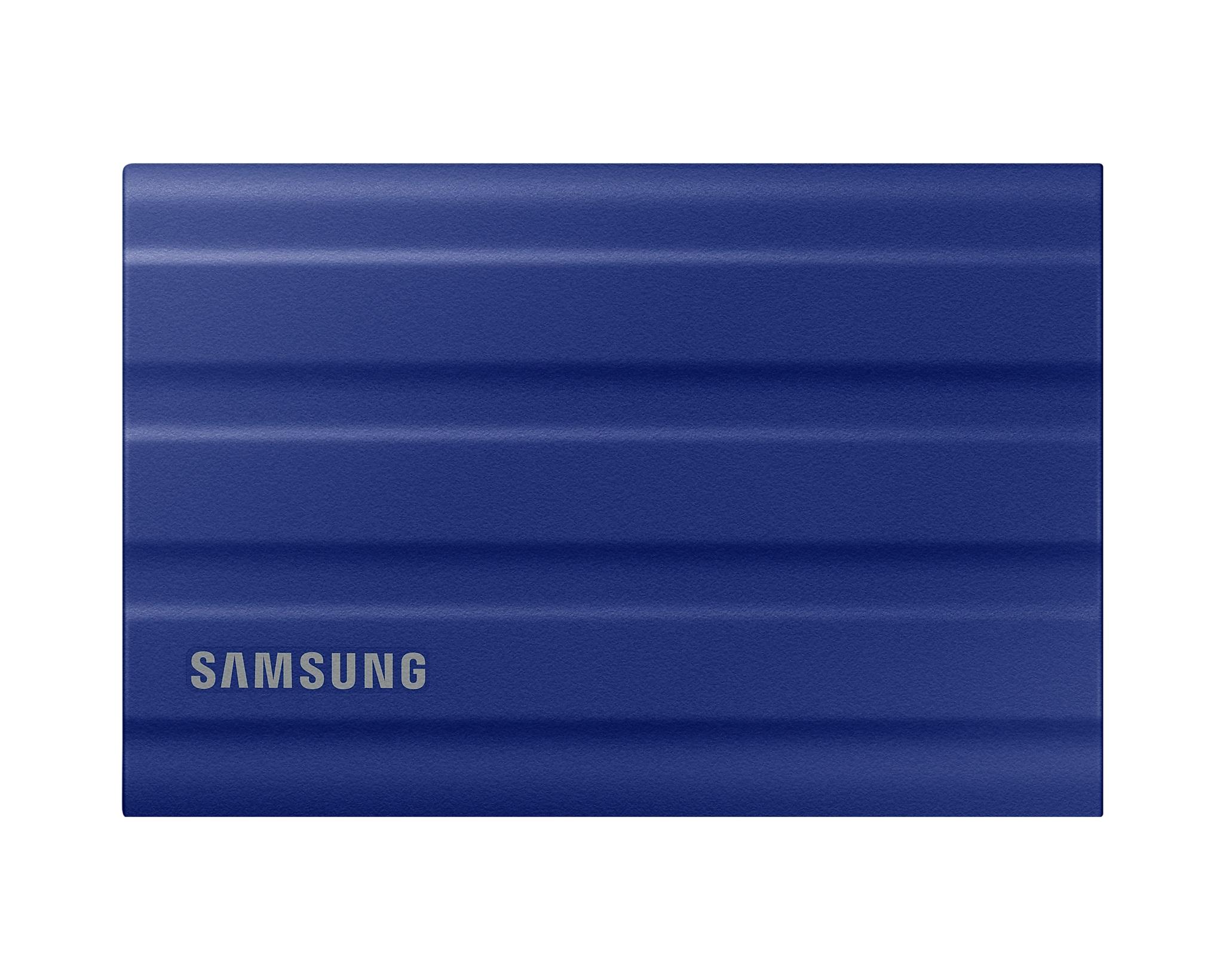 Външен SSD Samsung T7 Shield, 2TB USB-C, Син 1