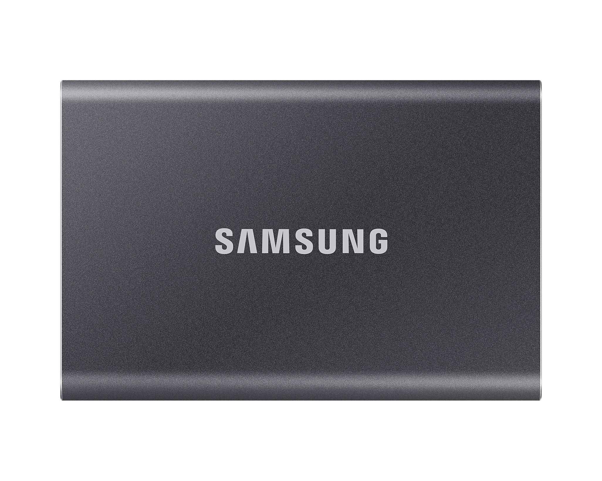 Външен SSD Samsung T7 Titan Grey 2000GB 1