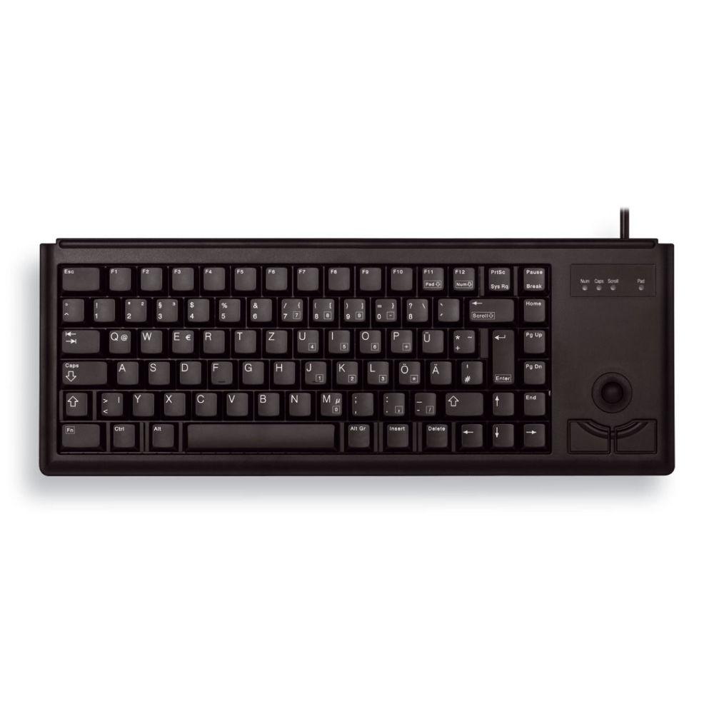 Компактна жична клавиатура CHERRY G84-4400 с Trackball 1