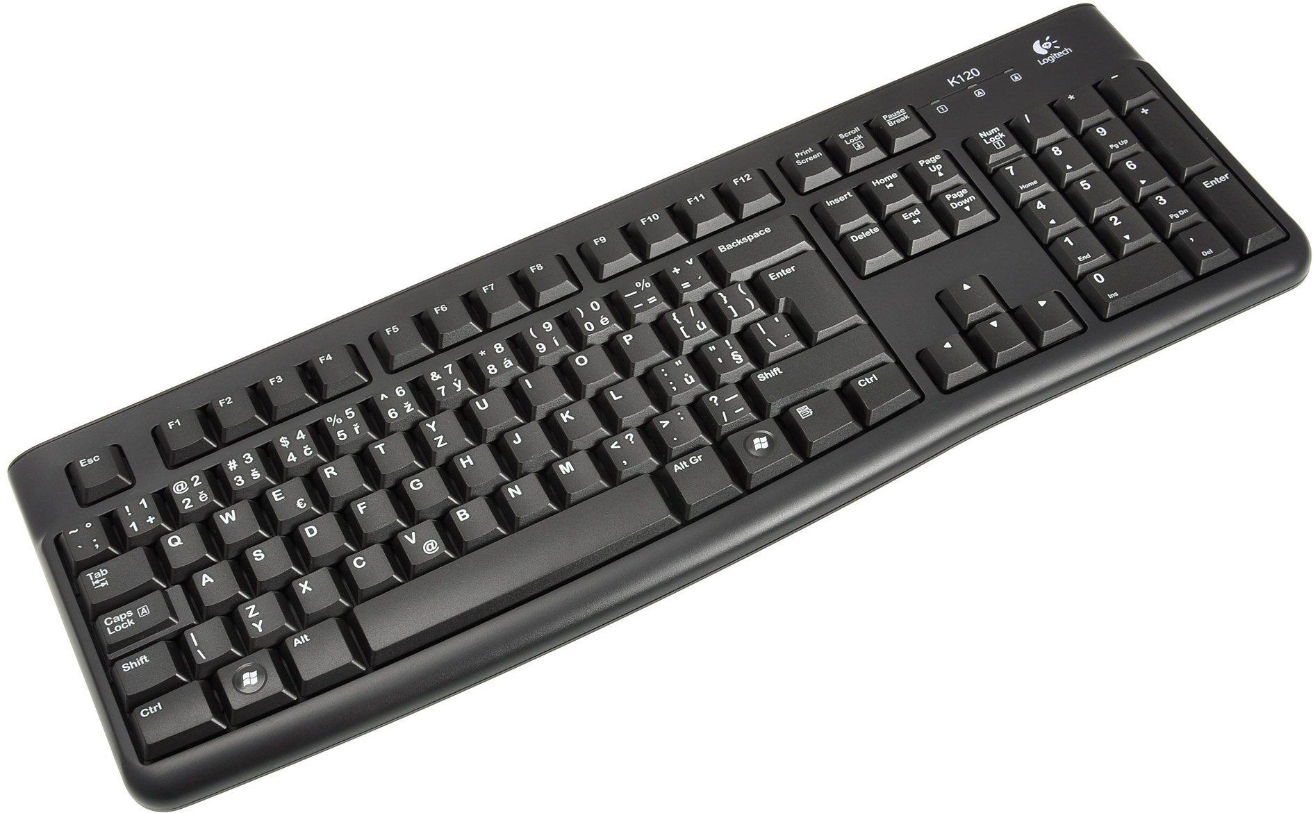 Стандартна клавиатура Logitech K120 1