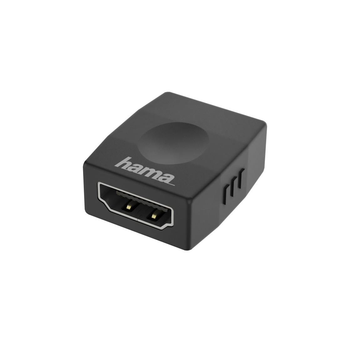 Адаптер HAMA 200346, HDMI женско - HDMI женско, Ultra-HD, 4K, Черен 1