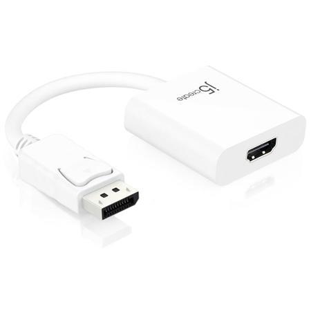 Адаптер j5create JDA154, DisplayPort мъжко - HDMI женско, 90 мм 1