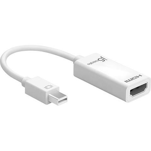 Адаптер j5create JDA159, mini DisplayPort мъжко - HDMI женско, 4K, 125 мм 1