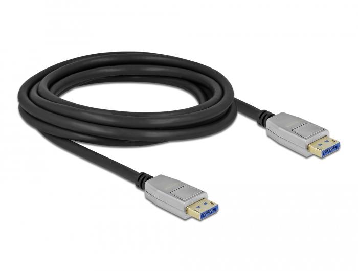 Кабел Delock DisplayPort 2.0 мъжко - DisplayPort мъжко, 3.0м, 10K, Черен 1