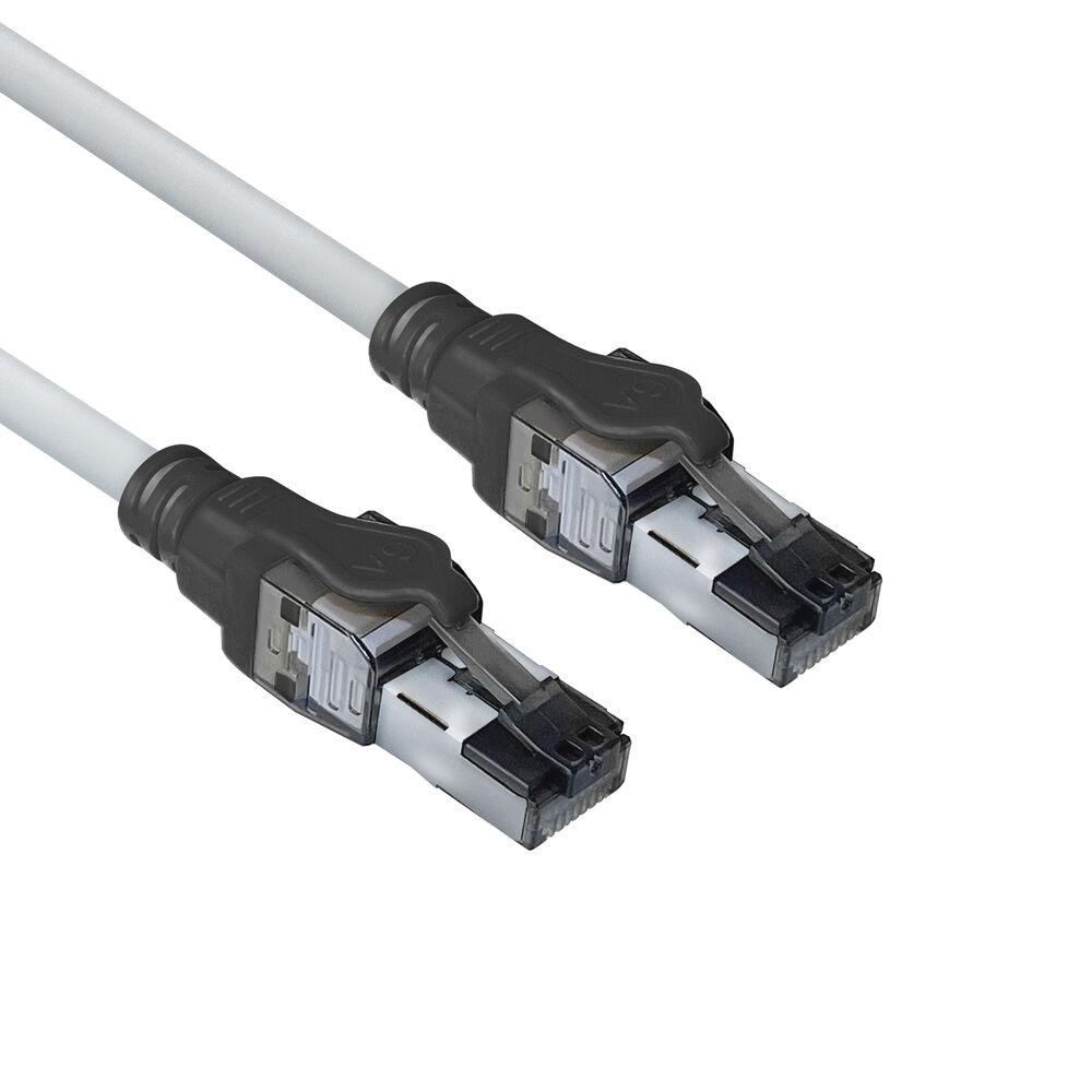 Мрежов пач кабел ACT S/FTP, CAT6A, RJ-45 - RJ-45, 1.5 m 1