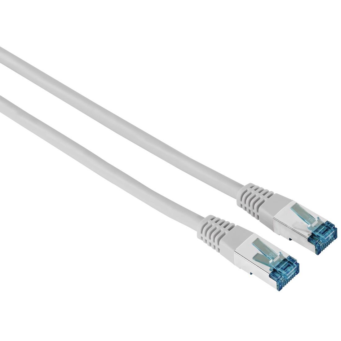 Мрежов пач кабел HAMA F/UTP, CAT 6, RJ-45 - RJ-45, 1Gbit/s, 10.0 m, Сив, Булк 1