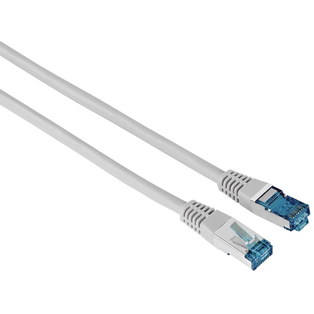 Мрежов пач кабел HAMA F/UTP, CAT 6, RJ-45 - RJ-45, 1Gbit/s, 3.0 m, Сив, Булк 1