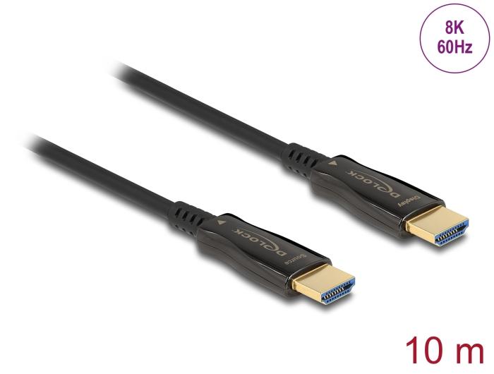 Оптичен кабел Delock, HDMI 8K, 60 Hz, 10 m 1