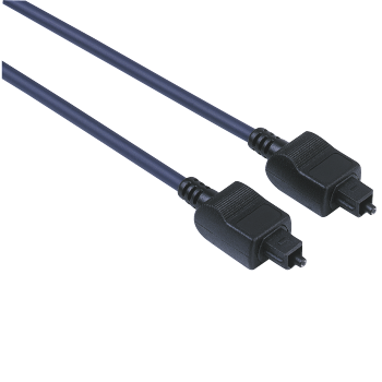 Оптичен кабел HAMA 205131, ODT Toslink plug - ODT Toslink plug, 1.5 m, Черен 1