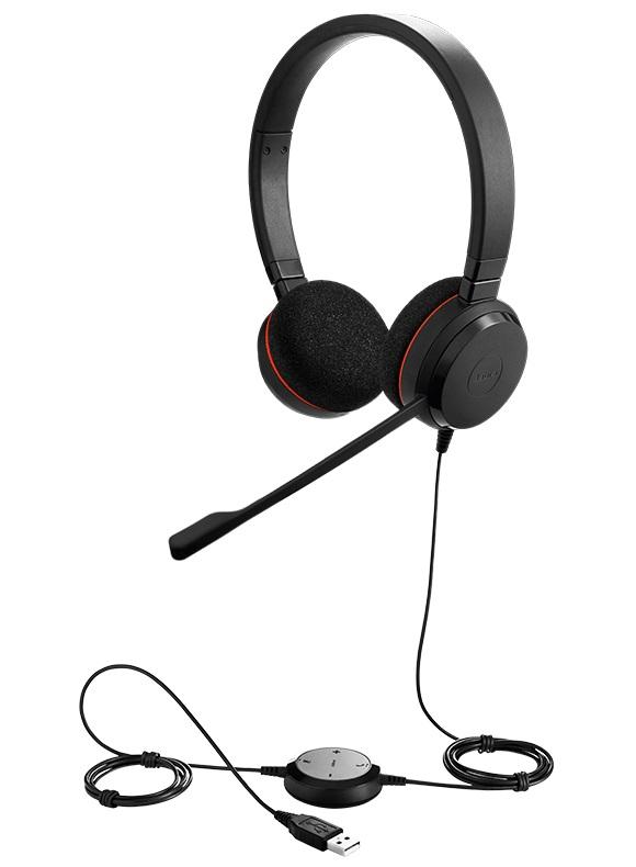 Слушалки Jabra Evolve 20 Stereo 1