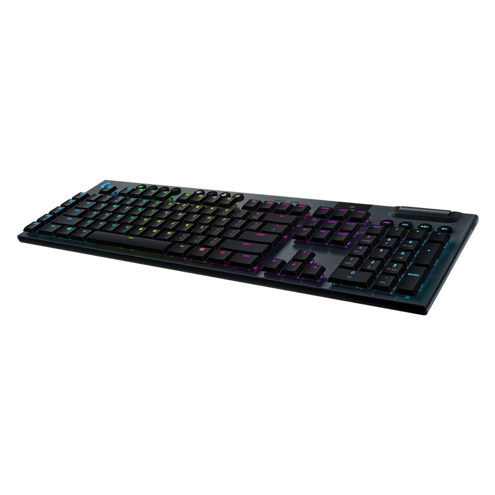 Безжична геймърска механична клавиатура Logitech, G915 Lightsync RGB, Linear суичове 1