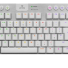 Безжична геймърска механична клавиатура Logitech, G915 TKL White Lightsync RGB, Tactile суичове 1