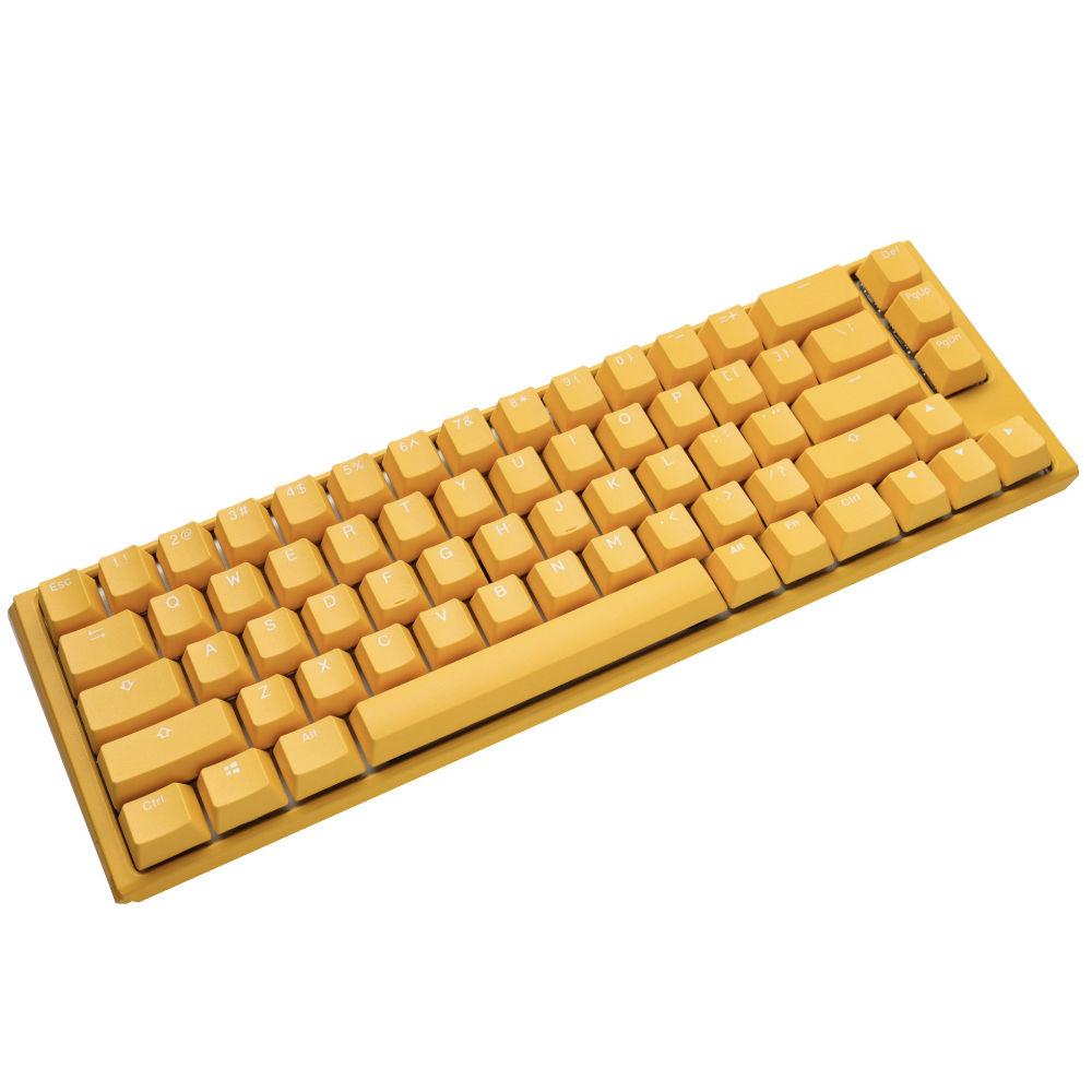 Геймърскa механична клавиатура Ducky One 3 Yellow SF 65, Cherry MX Black суичове 1