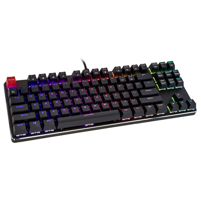 Геймърска механична клавиатура Glorious RGB GMMK TKL Gateron Brown US 1