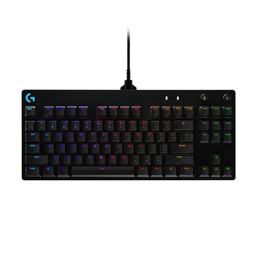 Геймърска механична клавиатура Logitech G Pro Clicky RGB  1