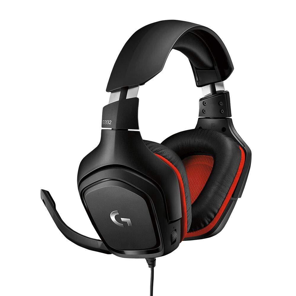 Геймърски слушалки Logitech G332, Микрофон, Черни 1