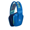 Геймърски слушалки Logitech G733 Blue Lightspeed Wireless RGB, Микрофон, Сини 2