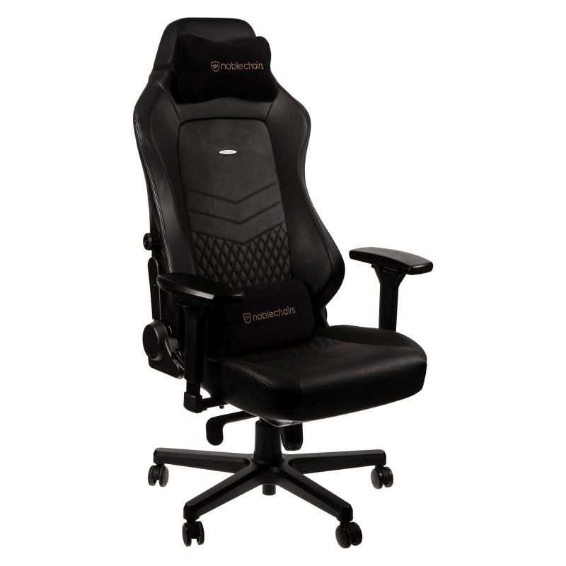 Геймърски стол noblechairs HERO Real Leather, Black 1