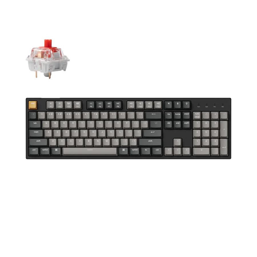 Геймърска Механична клавиатура Keychron C2 Pro QMK/VIA Full-Size Keychron K Pro Red Switch RGB Backlight 1