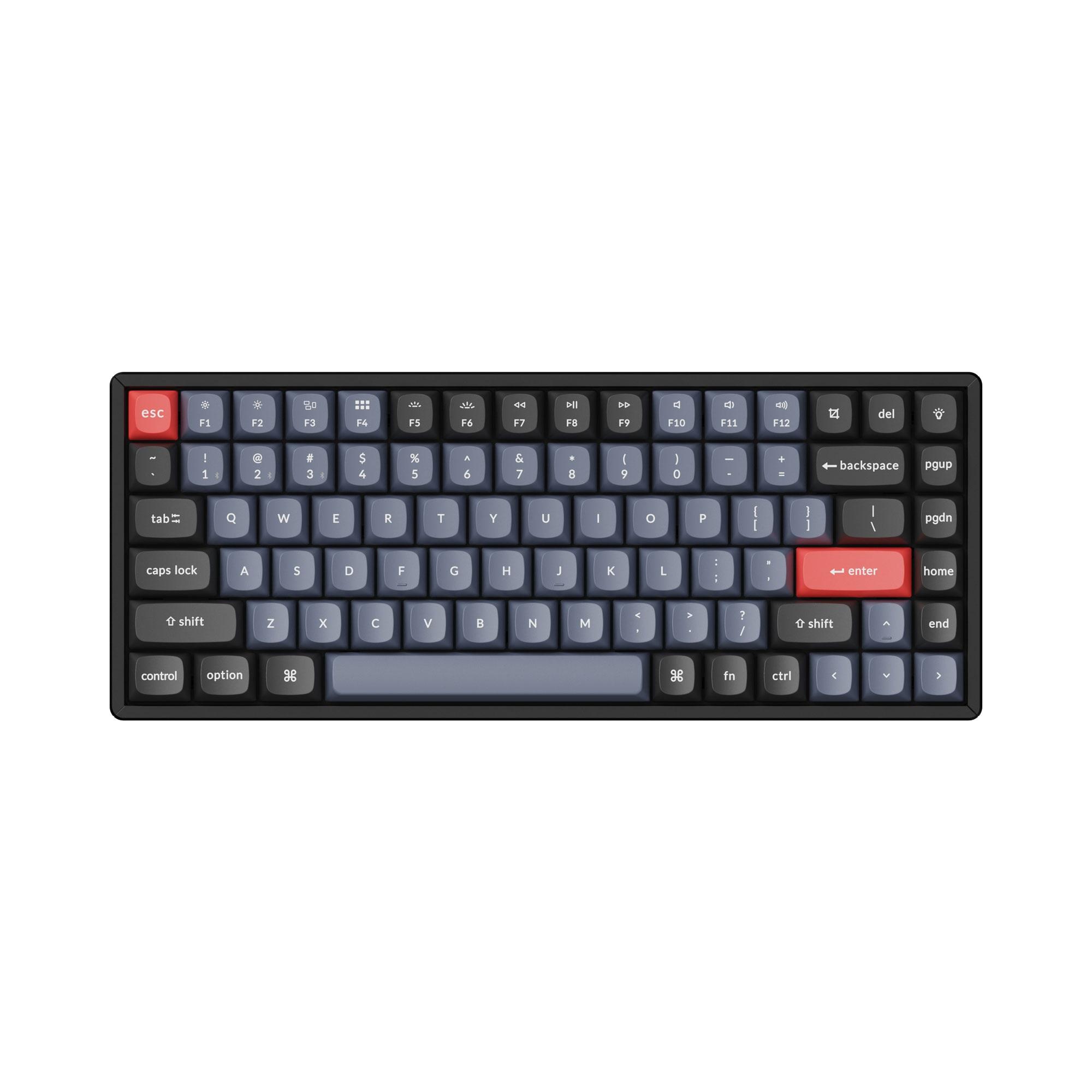 Геймърска механична клавиатура Keychron K2 Pro Hot-Swappable Keychron K Pro Mechanical Blue Switch, RGB Backlight Aluminium Frame 1