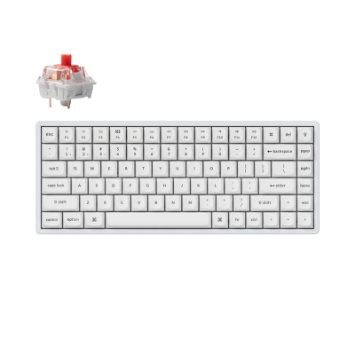 Геймърска механична клавиатура Keychron K2 Pro White QMK/VIA 1