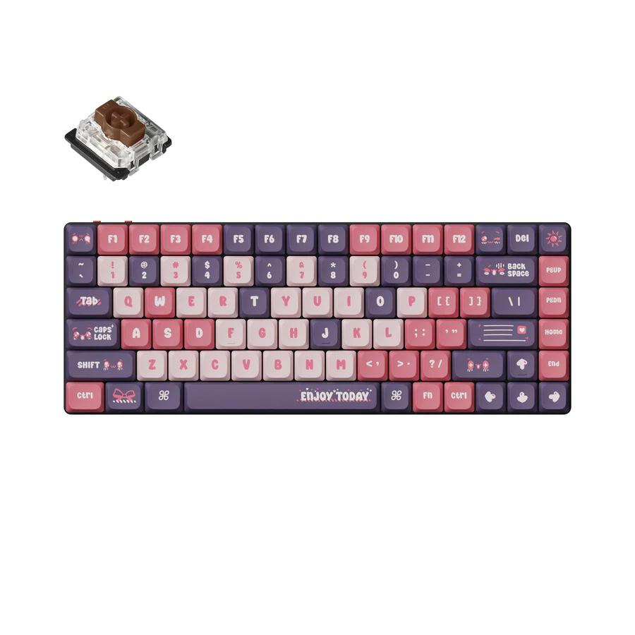 Геймърска механична клавиатура Keychron K3 Pro Black SE QMK/VIA Black SE 1