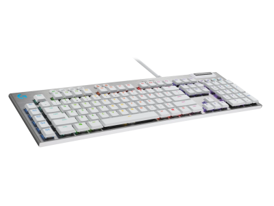 Геймърска механична клавиатура Logitech G815 White, Lightsync RGB, Tactile суичове 1