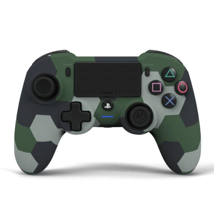 Безжичен геймпад Nacon Asymetric Wireless Controller, PS4, Зелен 1