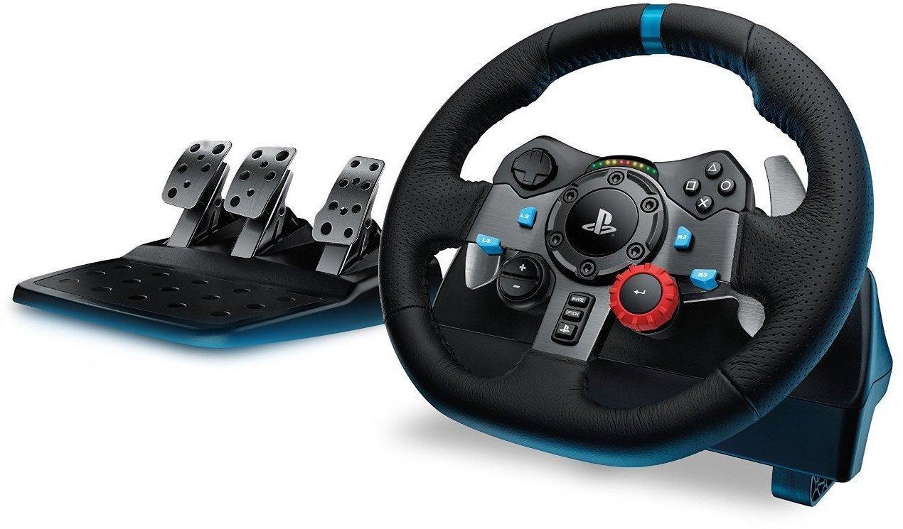 Волан Logitech Driving Force G29 PS3/PS4/PC, Черен 1