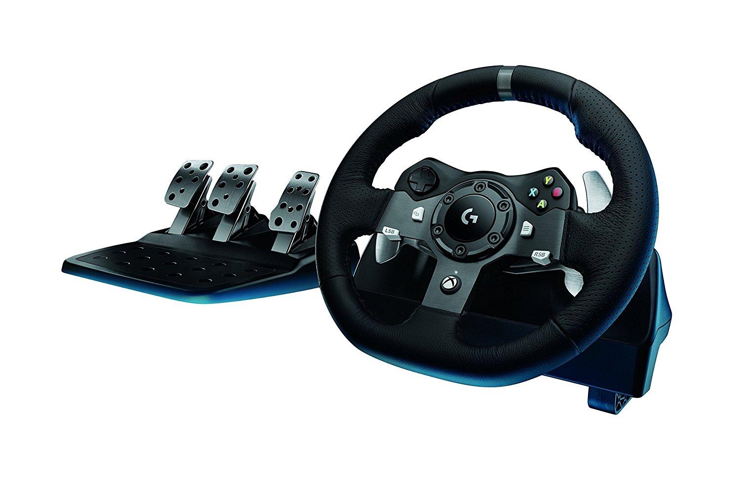 Волан Logitech Driving Force G920 за Xbox One / PC, Черен 1