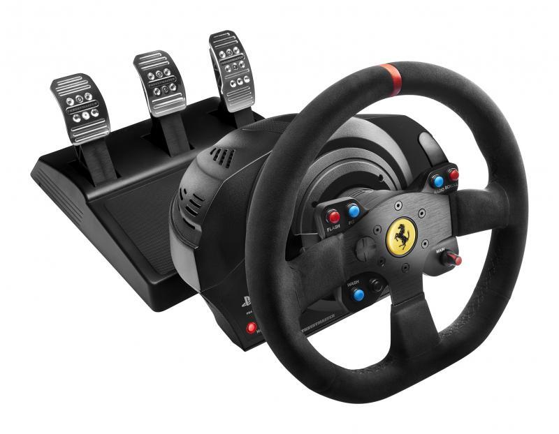 Волан THRUSTMASTER, T300 Ferrari Alcantara Edition, за PC / PS3 / PS4 1