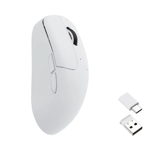 Геймърска Безжична мишка Keychron M2 Mini, Matte White 2