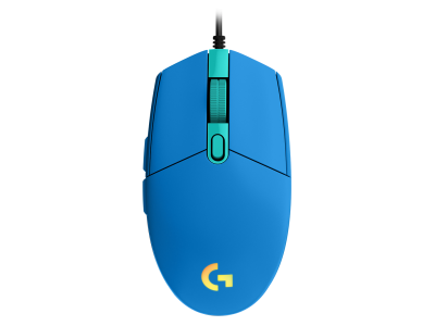 Геймърска мишка Logitech G102 LightSync, RGB, Оптична, Жична, USB, Син 1