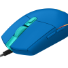 Геймърска мишка Logitech G102 LightSync, RGB, Оптична, Жична, USB, Син 2