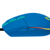 Геймърска мишка Logitech G102 LightSync, RGB, Оптична, Жична, USB, Син 4