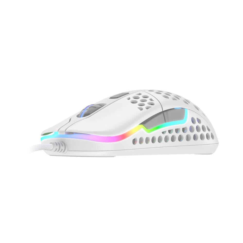 Геймърска мишка Xtrfy M42 White, RGB, Бял 1