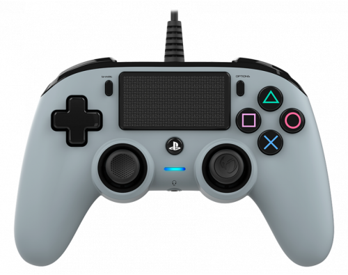 Жичен геймпад Nacon Wired Compact Controller, Сребърен 1